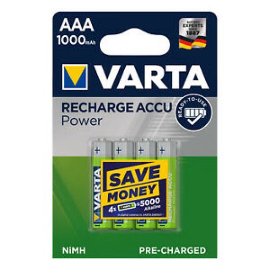Varta AAA punjive baterije 1000mAh | Varta 5703
